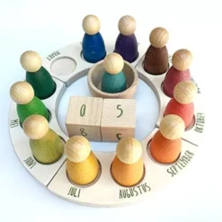 Grapat Eeuwige Kalender Zonder Nins -Poppenwinkel grapat houten eeuwige kalender 16 167d 2 4