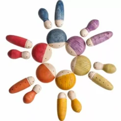 Grapat Houten Insecten (18st)