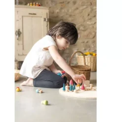 Grapat Houten Nins® Kabouterset (42st) -Poppenwinkel grapat houten nins kabouterset 42st 2