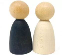 Grapat Houten Nins® Poppetjes Volwassen Licht (2st)