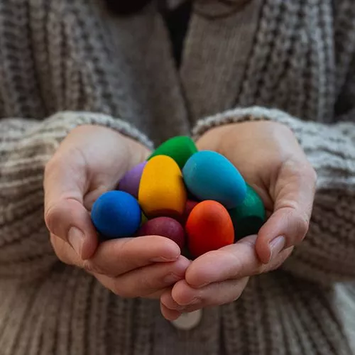 Grapat Eieren Regenboog - 36st 4 Grapat Eieren Regenboog - 36st - Afbeelding 2