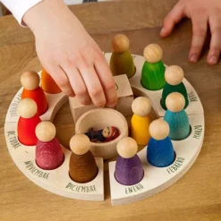 Grapat Houten Eeuwige Kalender -Poppenwinkel grapat houten eeuwige kalender 4