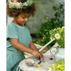 Grapat Houten Nins® Poppetjes Baby's In Een Kom - Donker - 6st -Poppenwinkel grapat houten nins poppetjes baby s in een kom donker 6st 3