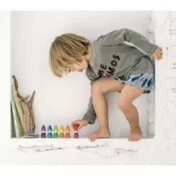 Grapat Nins® Kabouters - Regenboog - 6st -Poppenwinkel grapat nins kabouters regenboog 6st5