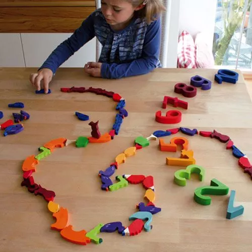 Grimm's Speelfiguren Getallenland - Tellen (55st) 12 Grimm's Speelfiguren Getallenland - Tellen (55st) - Afbeelding 10