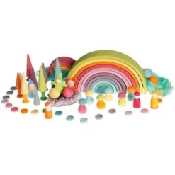 Grimm's Regenboog Bos - Pastel (12st) -Poppenwinkel grimm s regenboog bos pastel 12st 3