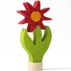 Grimm's Decoratie Figuur - Rode Bloem