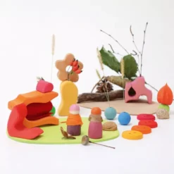 Grimm's Speelset Bloemenweide -Poppenwinkel grimm s speelset bloemenweide 4