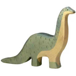 Holztiger Dino Brontosaurus 20 Cm
