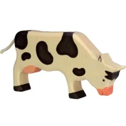 Holztiger Koe Grazend 19 Cm