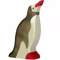 Holztiger Pinguïn 10 Cm