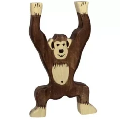 Holztiger Chimpansee 13 Cm