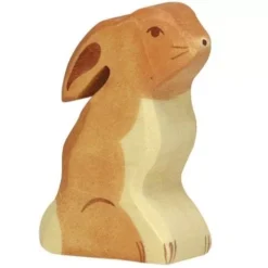 Holztiger Haas Zittend 6 Cm