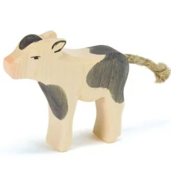 Ostheimer Kalf Zwart Staand - 7 Cm