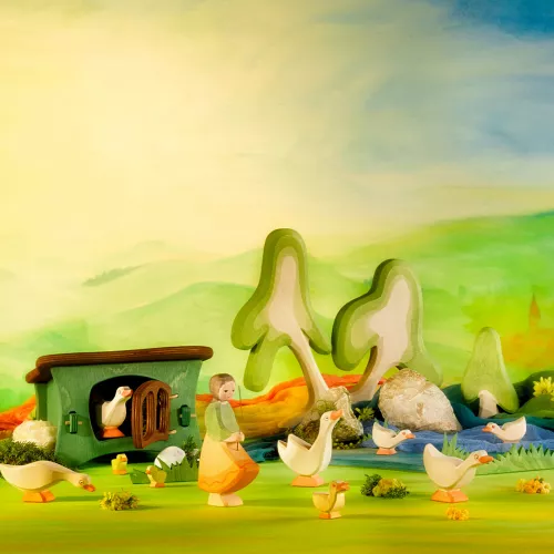 Ostheimer Ganzenkuiken Snavel Open - 4 Cm 5 Ostheimer Ganzenkuiken Snavel Open - 4 Cm - Afbeelding 3