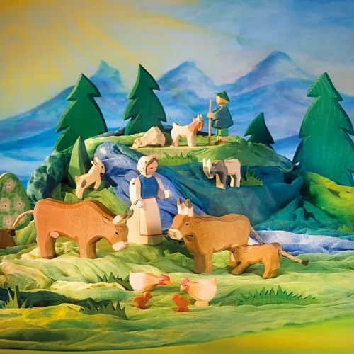 Poppenwinkel 4 Poppenwinkel -Poppenwinkel ostheimer kip oker 5 cm 2