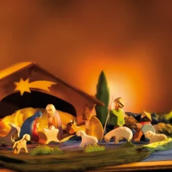 Ostheimer Lam - 6 Cm -Poppenwinkel ostheimer lam 6 cm