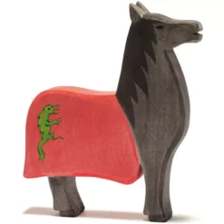 Ostheimer Paard Voor Zwarte Ridder - 18 Cm