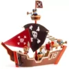 Djeco Arty Toys - Ze Pirat Boat -Poppenwinkel piratenschip 1